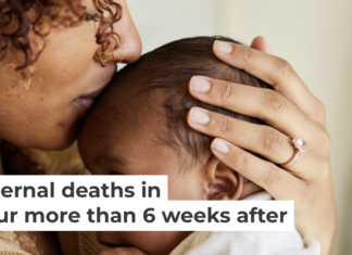 But women continue to die from causes related to pregnancy and childbirth until one year after birth. Goodboy Picture Company/E+ Collection via Getty Images